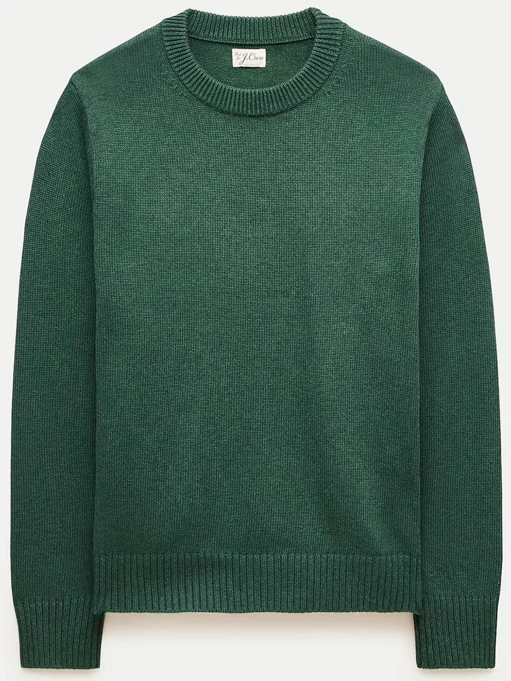 J Crew Heritage Cotton Crewneck Sweater